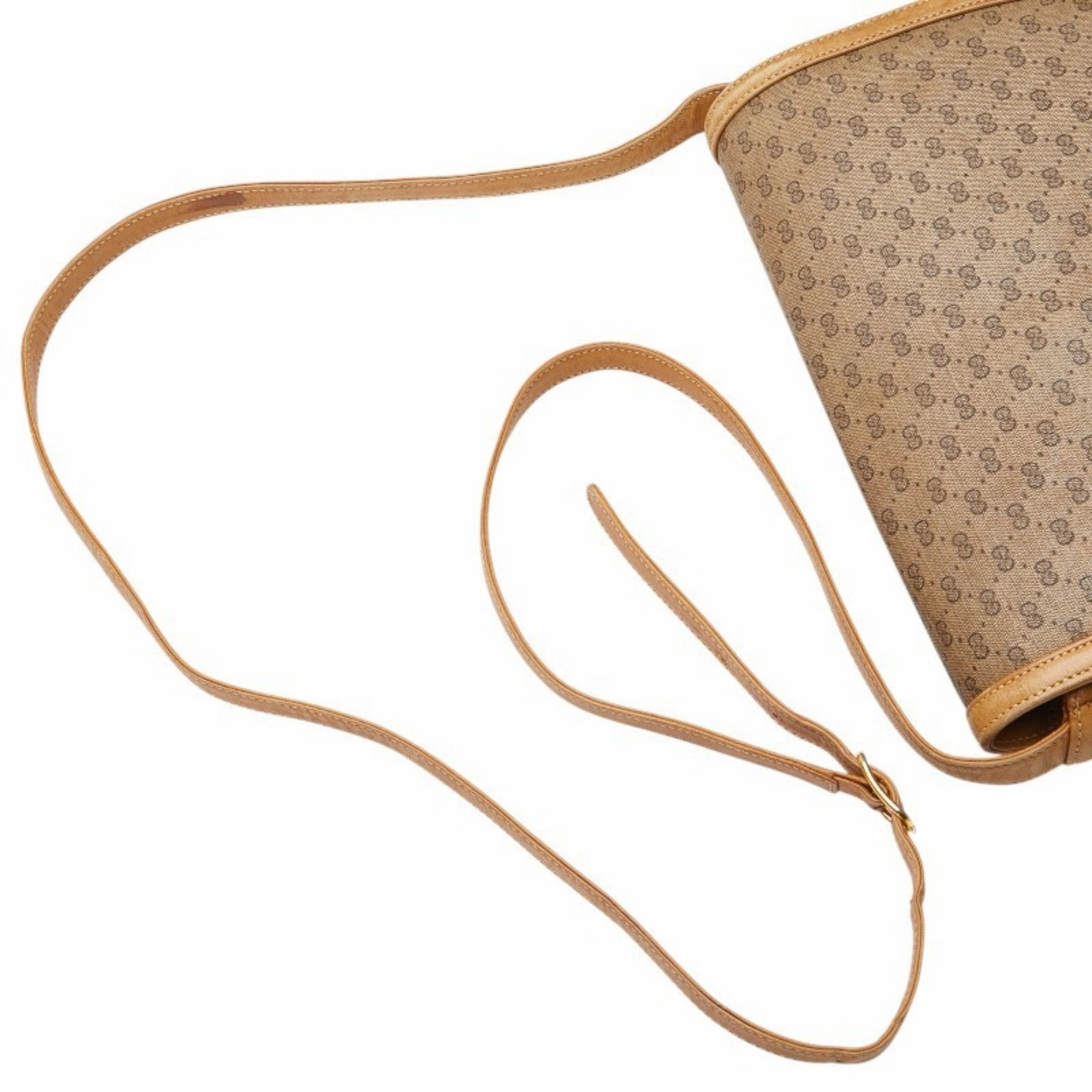 Gucci Pvc Leather Shoulder Bag (Pre-Owned)