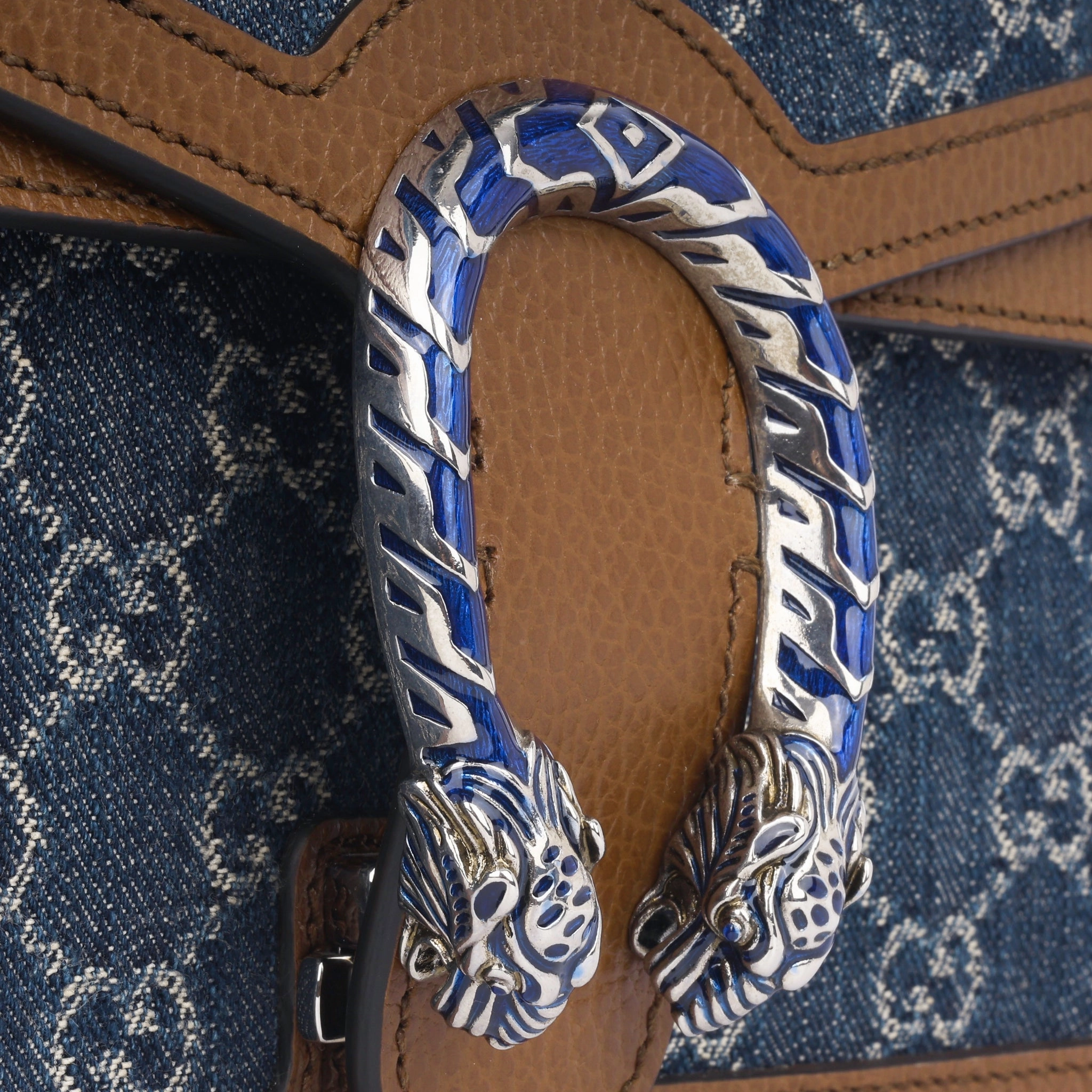 Gucci Small Dionysus - Blue GG Denim