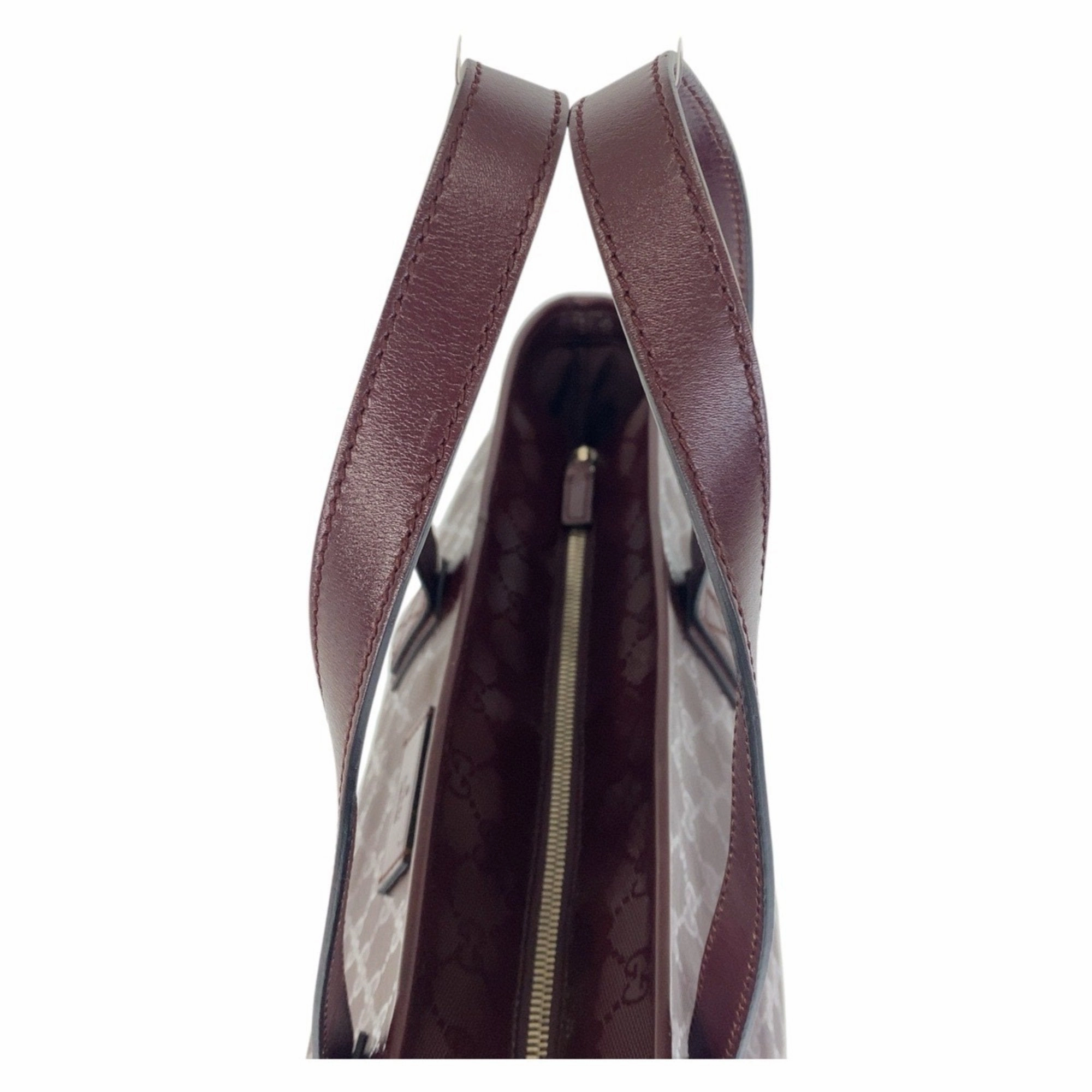 Gucci Wine Pvc Shoulder Bag Tote Bag (Pre-Owned)