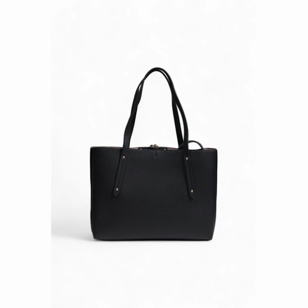 Guess Black Synthetic Leather Handbag