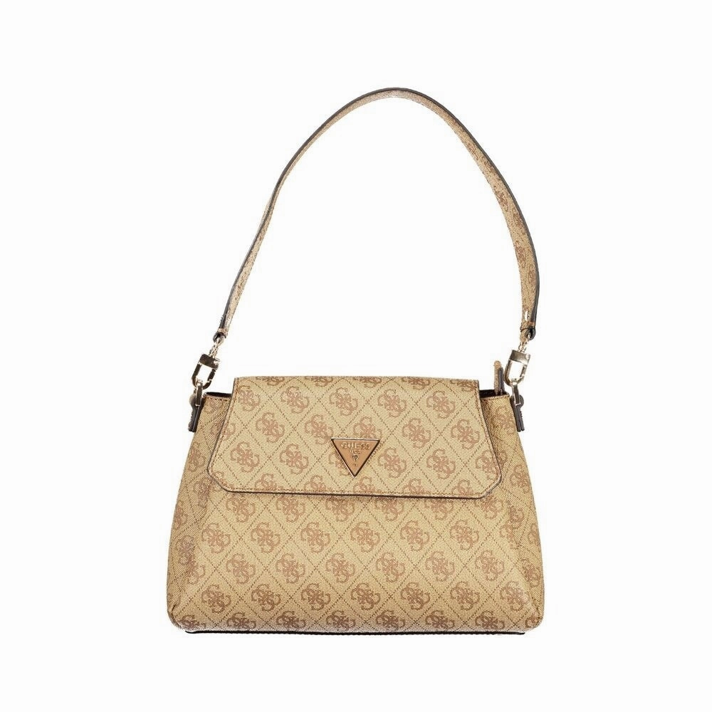 Guess Jeans Beige Polyethylene Women's Handbag