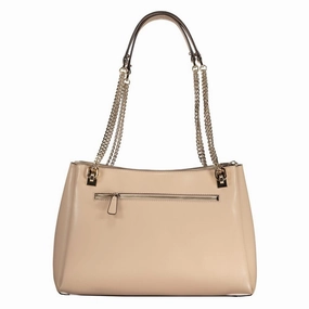 Guess Jeans Beige Polyethylene Women's Handbag