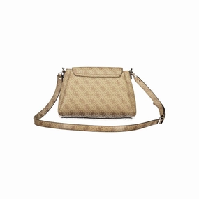 Guess Jeans Beige Polyethylene Women's Handbag