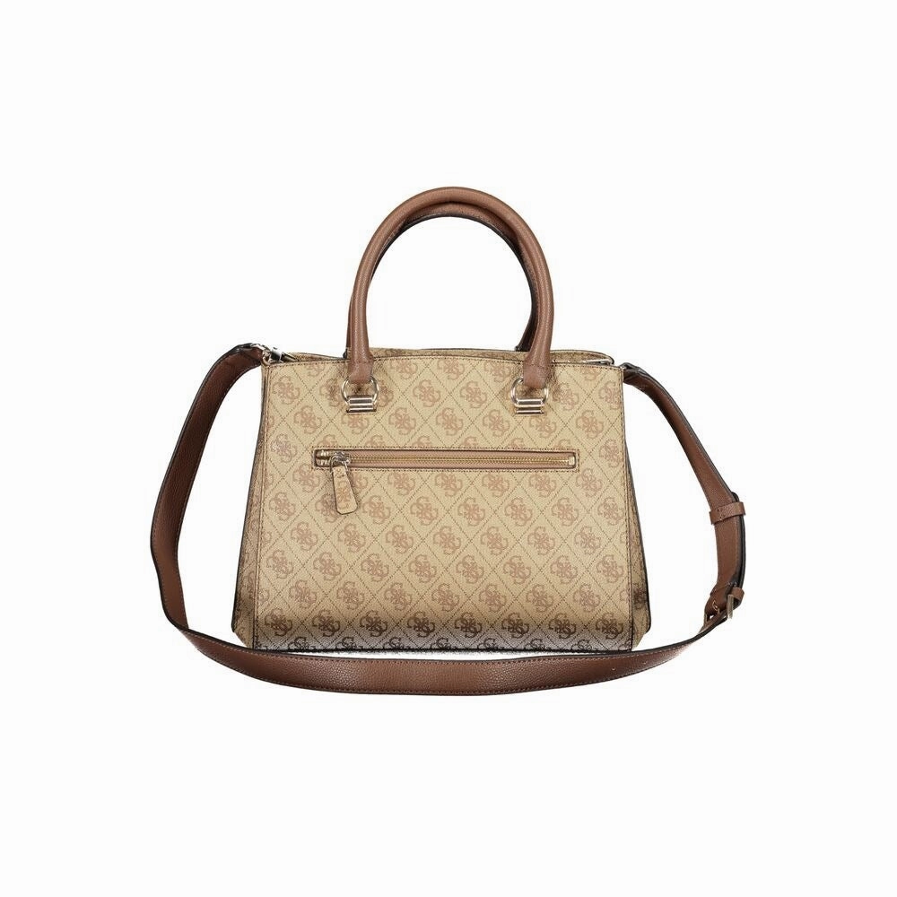 Guess Jeans Beige Polyethylene Women's Handbag