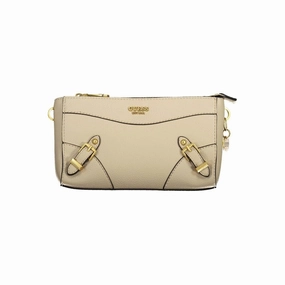 Guess Jeans Beige Polyethylene Women's Handbag