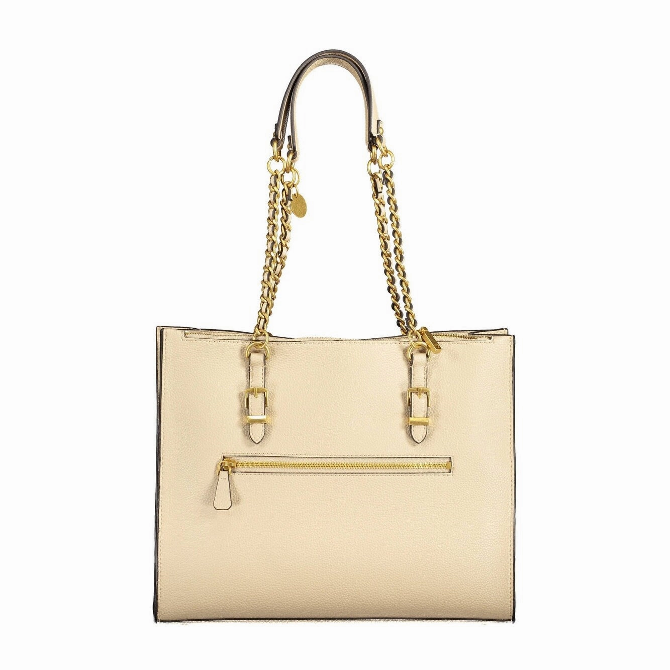 Guess Jeans Beige Polyethylene Women Women's Handbag