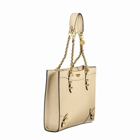 Guess Jeans Beige Polyethylene Women Women's Handbag