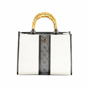 Guess Jeans Black Cotton Women's Handbag