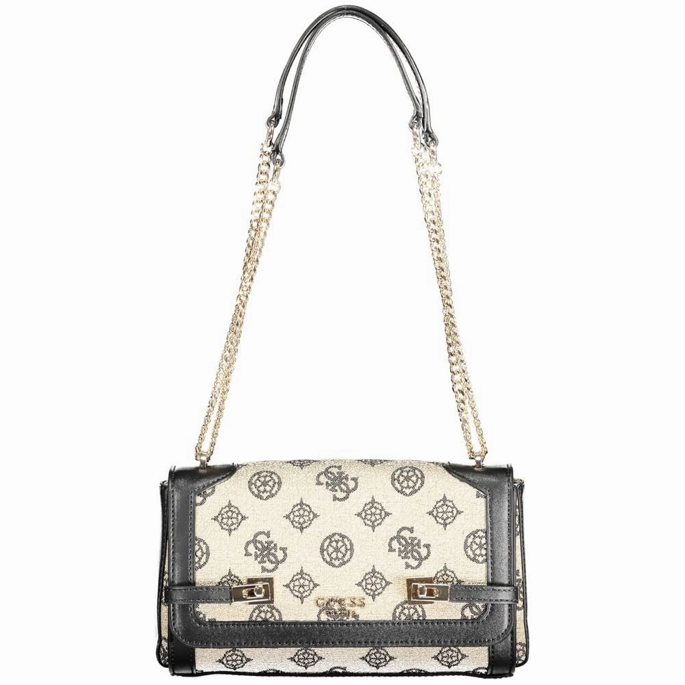 Guess Jeans Black Cotton Women's Handbag