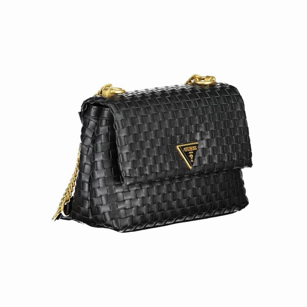 Guess Jeans Black Polyethylene Women's Handbag