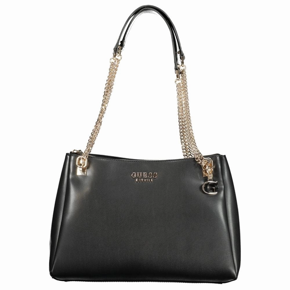 Guess Jeans Black Polyethylene Women's Handbag