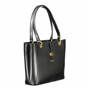 Guess Jeans Black Polyethylene Women's Handbag