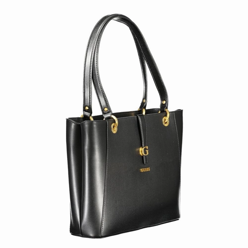 Guess Jeans Black Polyethylene Women's Handbag