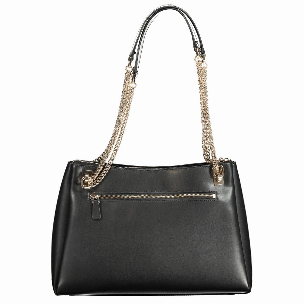 Guess Jeans Black Polyethylene Women's Handbag