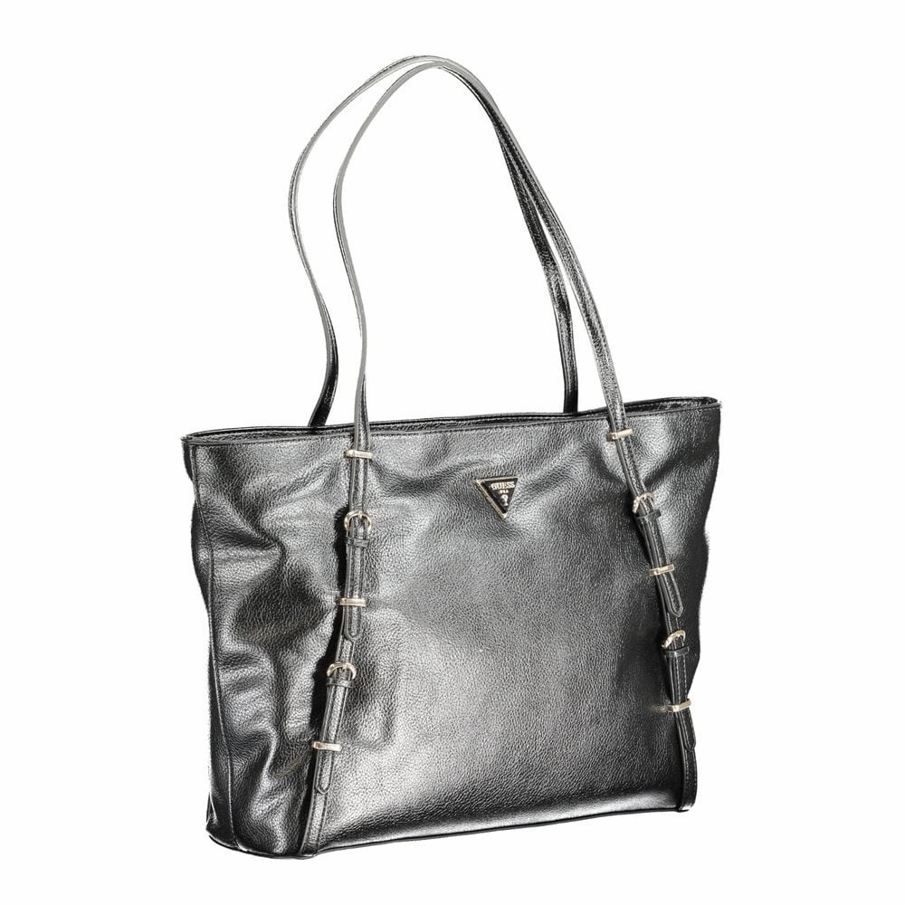 Guess Jeans Black Polyethylene Women's Handbag