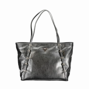 Guess Jeans Black Polyethylene Women's Handbag