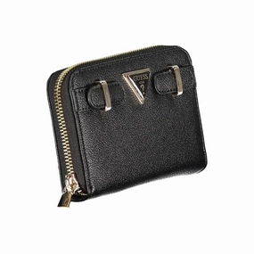 Guess Jeans Black Polyethylene Women's Wallet - One Size
