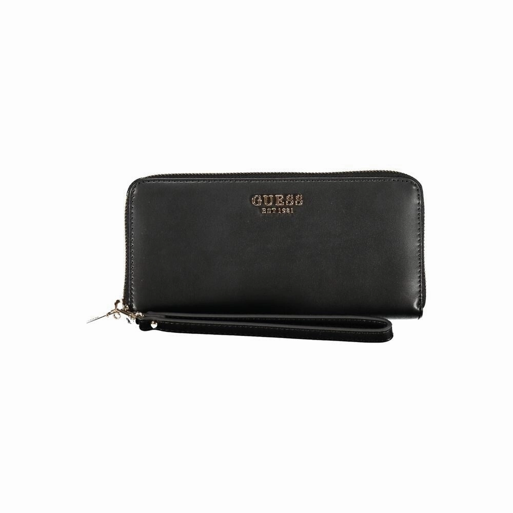 Guess Jeans Black Polyethylene Women's Wallet