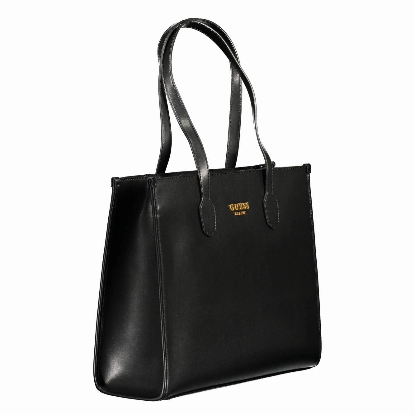 Guess Jeans Black Polyethylene Women Women's Handbag