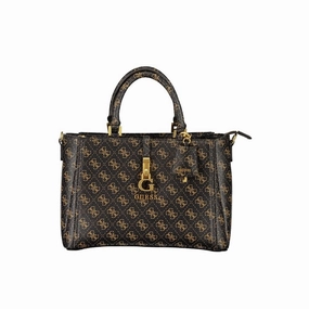 Guess Jeans Brown Polyethylene Women's Handbag