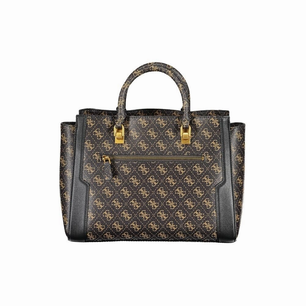 Guess Jeans Brown Polyethylene Women's Handbag