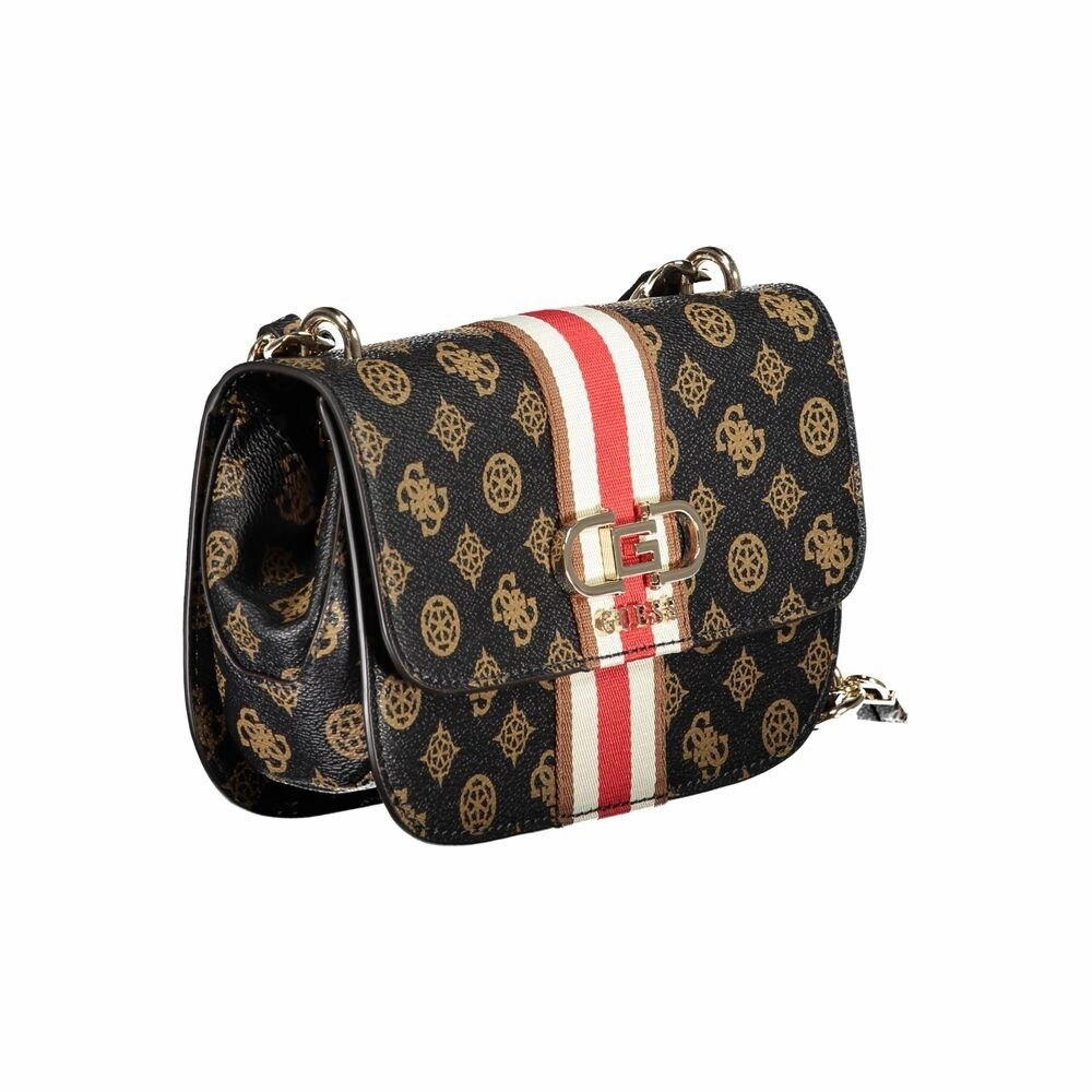 Guess Jeans Brown Polyethylene Women's Handbag