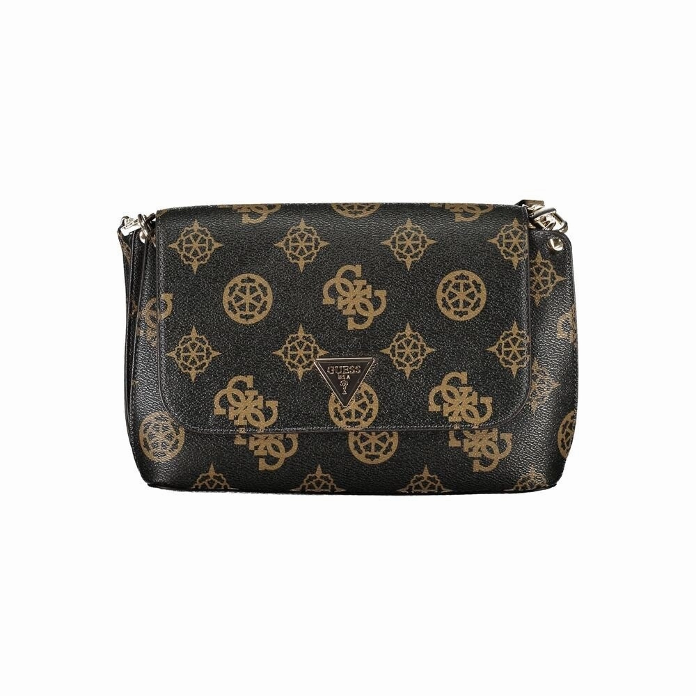 Guess Jeans Brown Polyethylene Women's Handbag