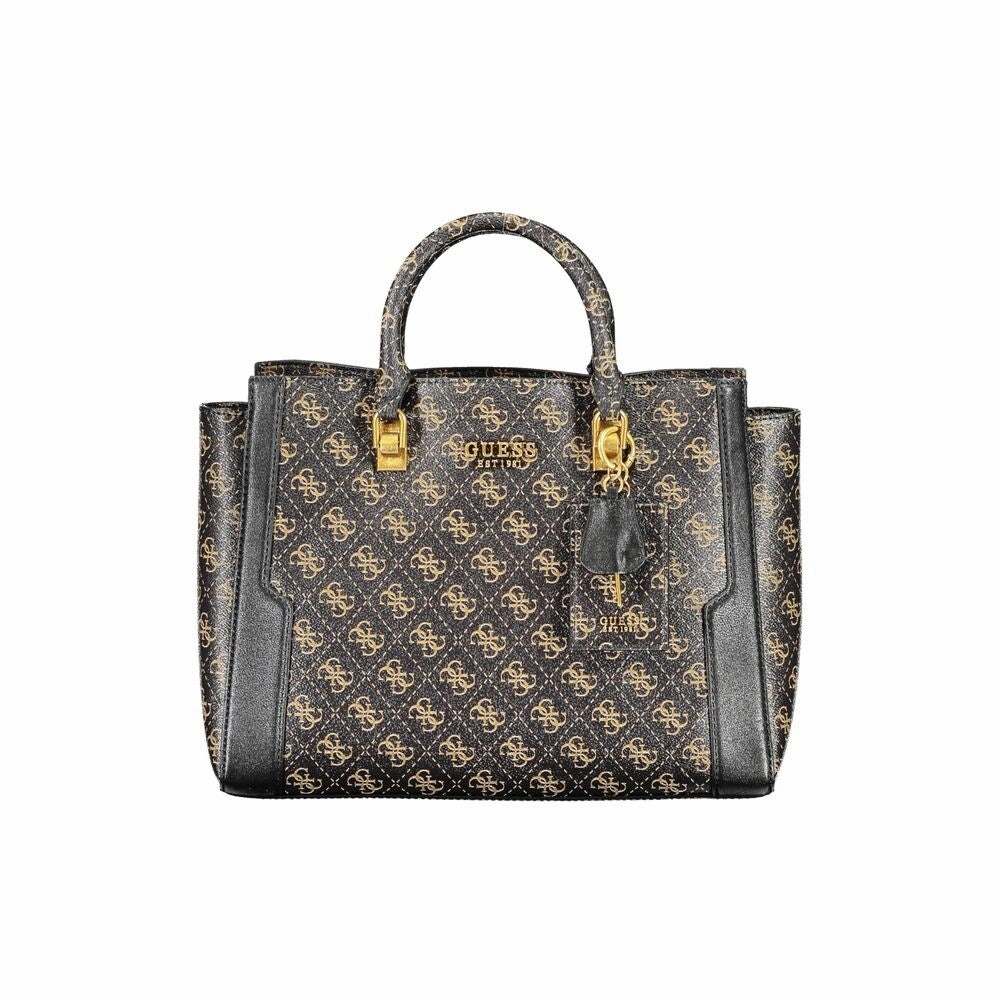 Guess Jeans Brown Polyethylene Women's Handbag