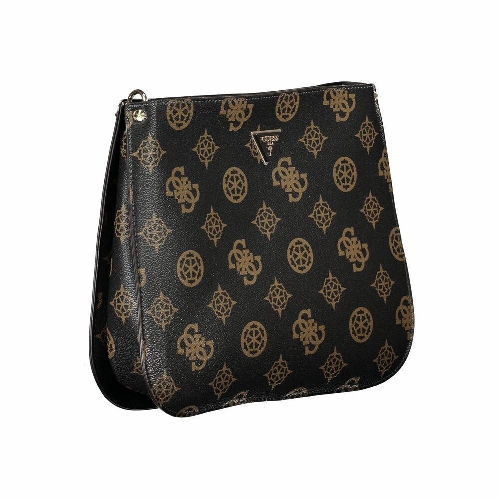 Guess Jeans Brown Polyethylene Women's Handbag