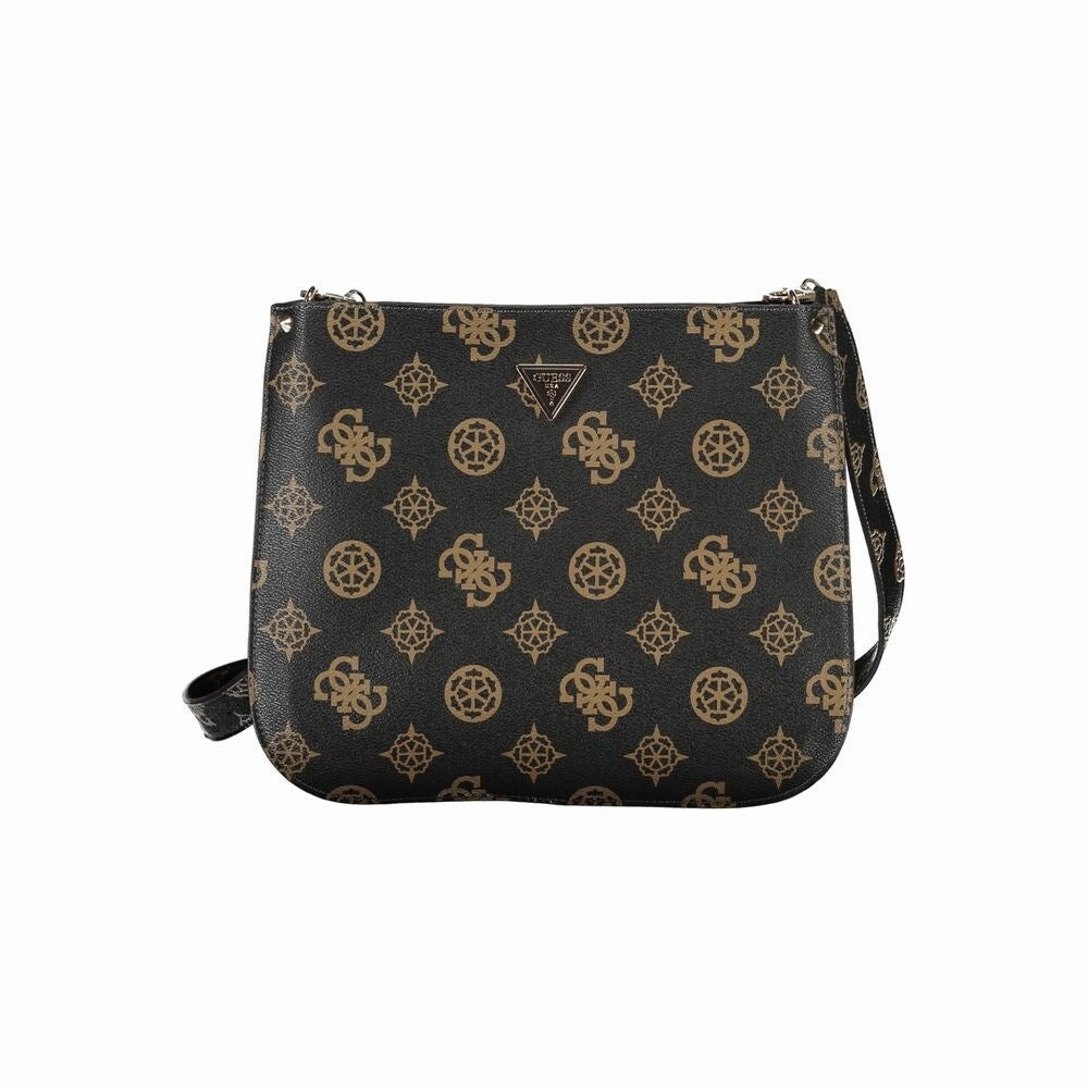 Guess Jeans Brown Polyethylene Women's Handbag