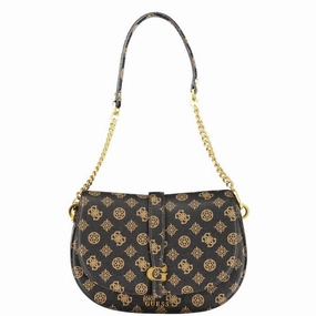 Guess Jeans Brown Polyethylene Women's Handbag