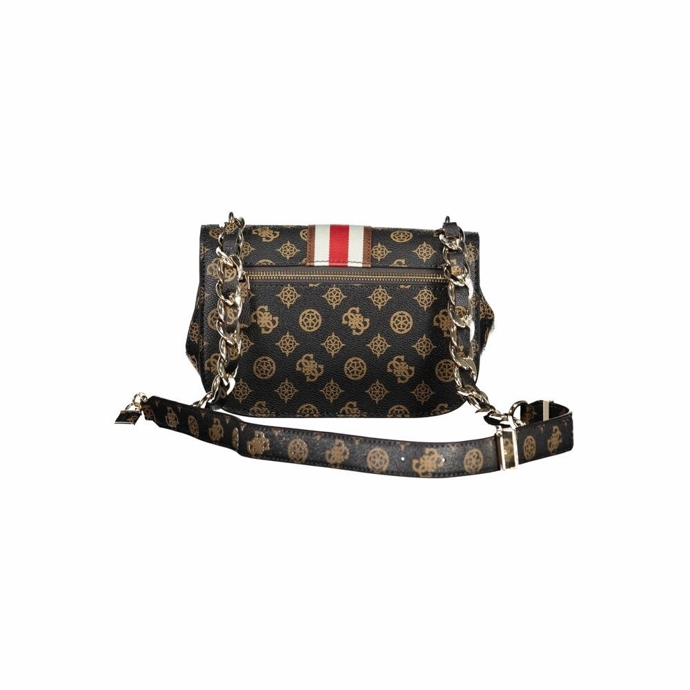 Guess Jeans Brown Polyethylene Women's Handbag