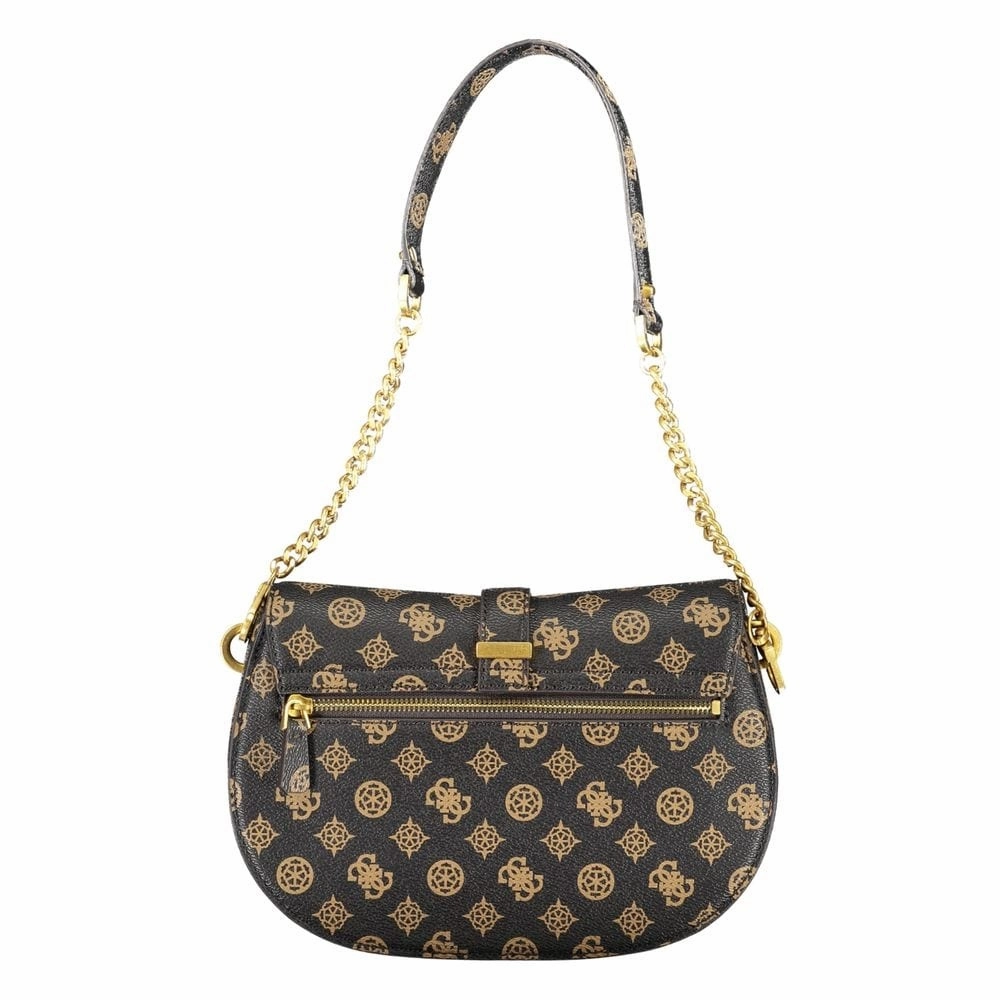 Guess Jeans Brown Polyethylene Women's Handbag