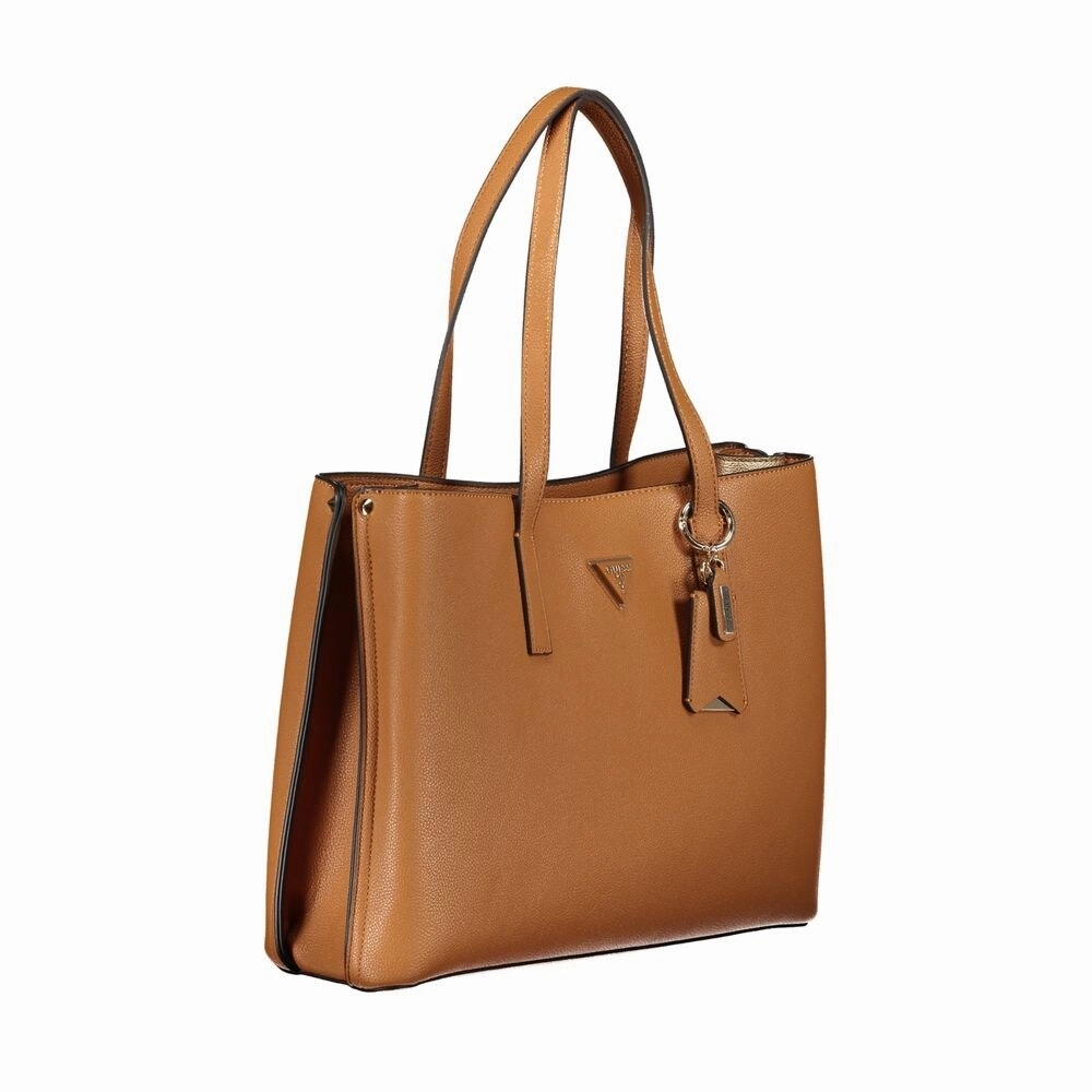 Guess Jeans Brown Polyethylene Women's Handbag