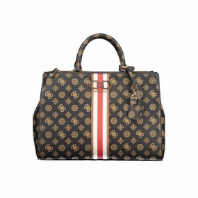 Guess Jeans Brown Polyethylene Women's Handbag