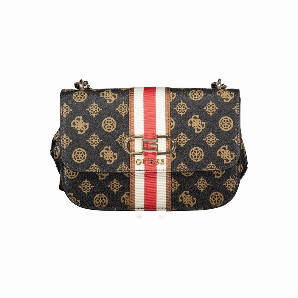 Guess Jeans Brown Polyethylene Women's Handbag