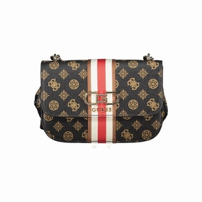 Guess Jeans Brown Polyethylene Women's Handbag
