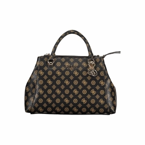 Guess Jeans Brown Polyethylene Women's Handbag