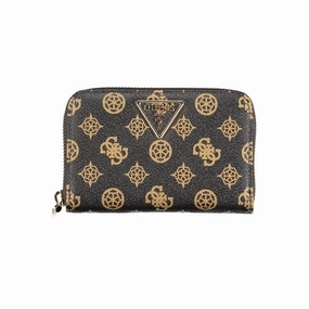 Guess Jeans Brown Polyethylene Women's Wallet