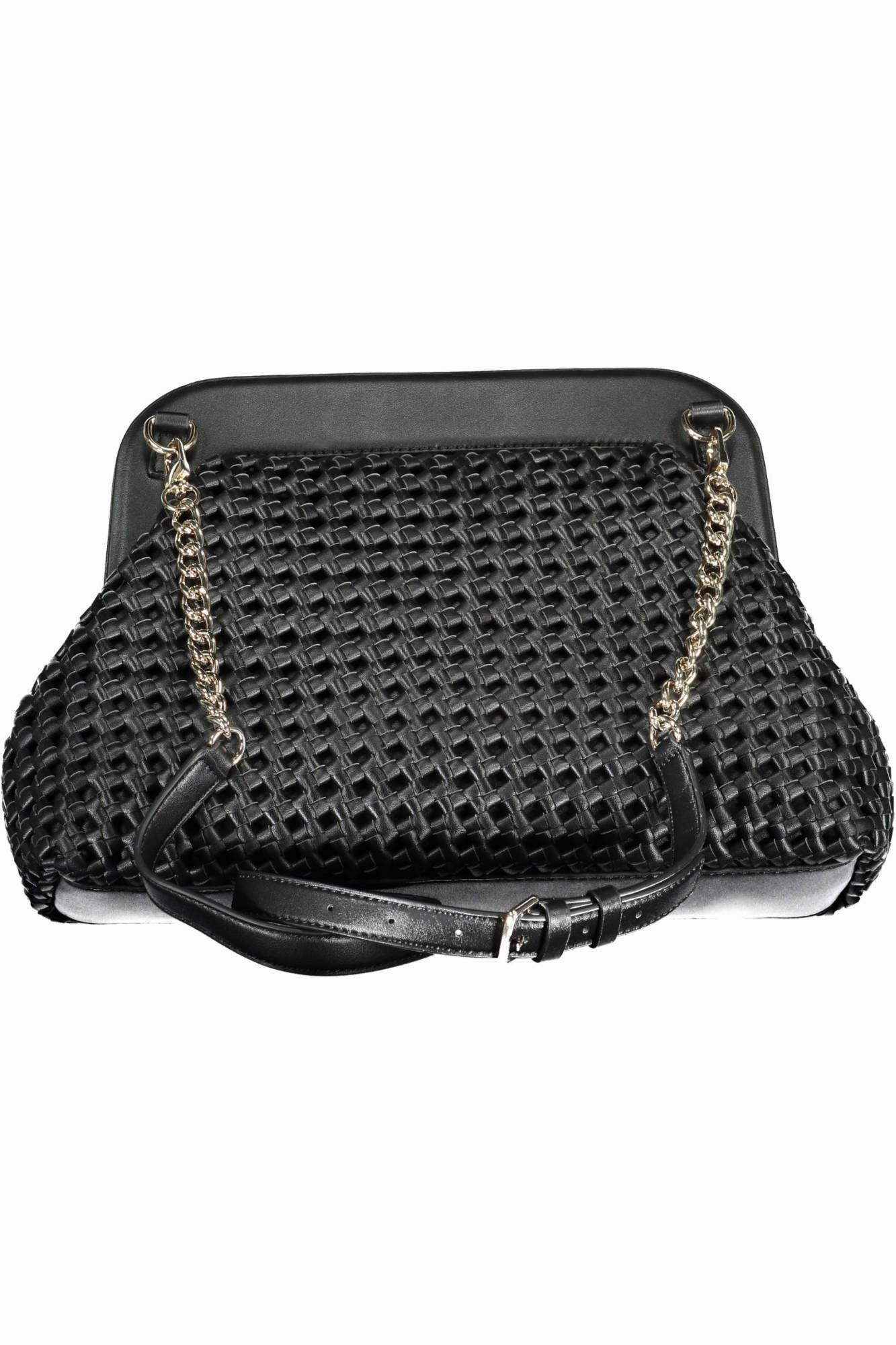 Guess Jeans Chic  Polyurethane Satchel with Logo Women's Detail