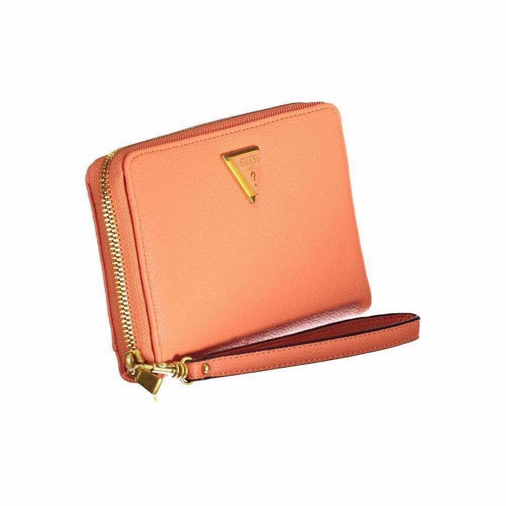Guess Jeans Orange Polyethylene Women's Wallet