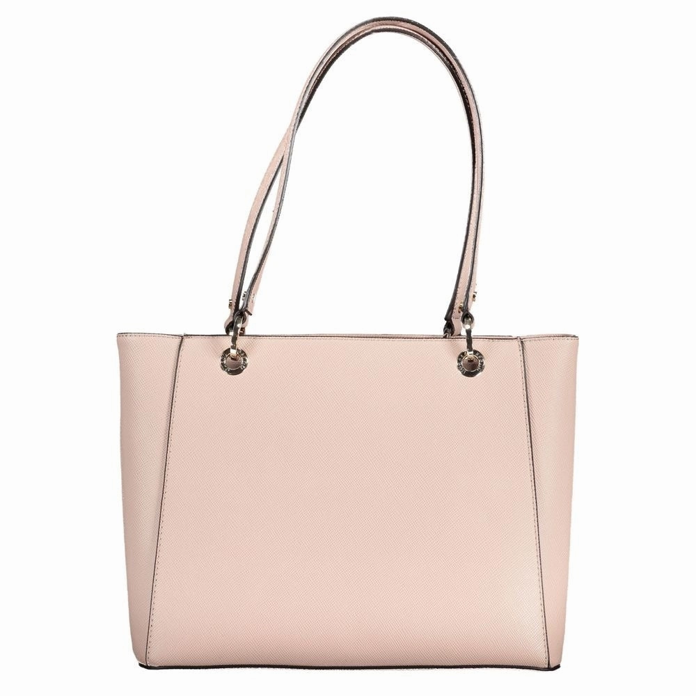 Guess Jeans Pink Polyethylene Women's Handbag