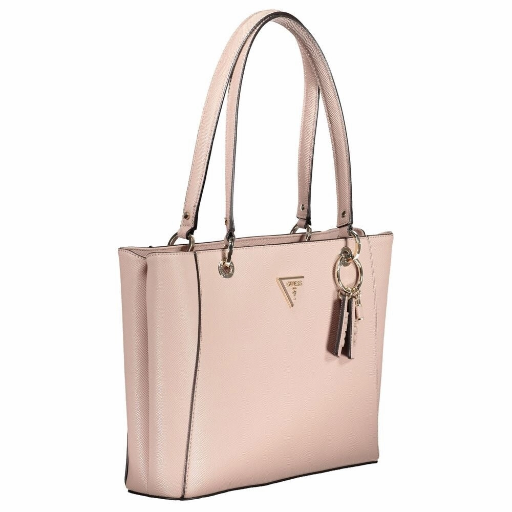 Guess Jeans Pink Polyethylene Women's Handbag