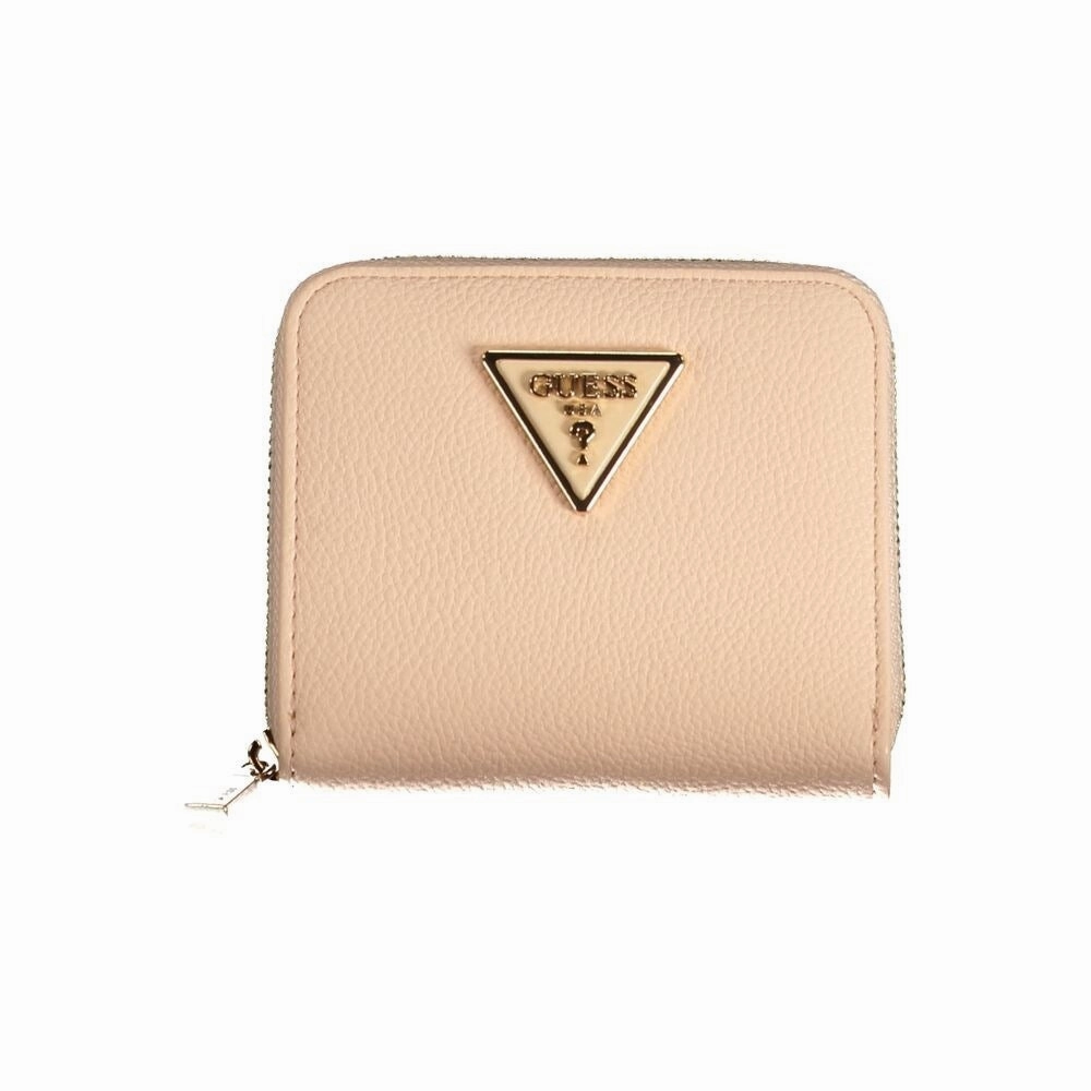 Guess Jeans Pink Polyethylene Women's Wallet