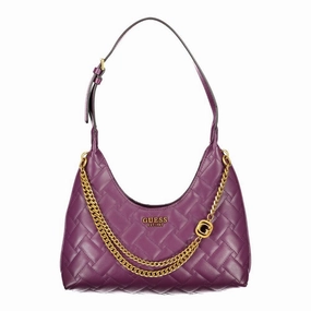 Guess Jeans Purple Polyethylene Women's Handbag