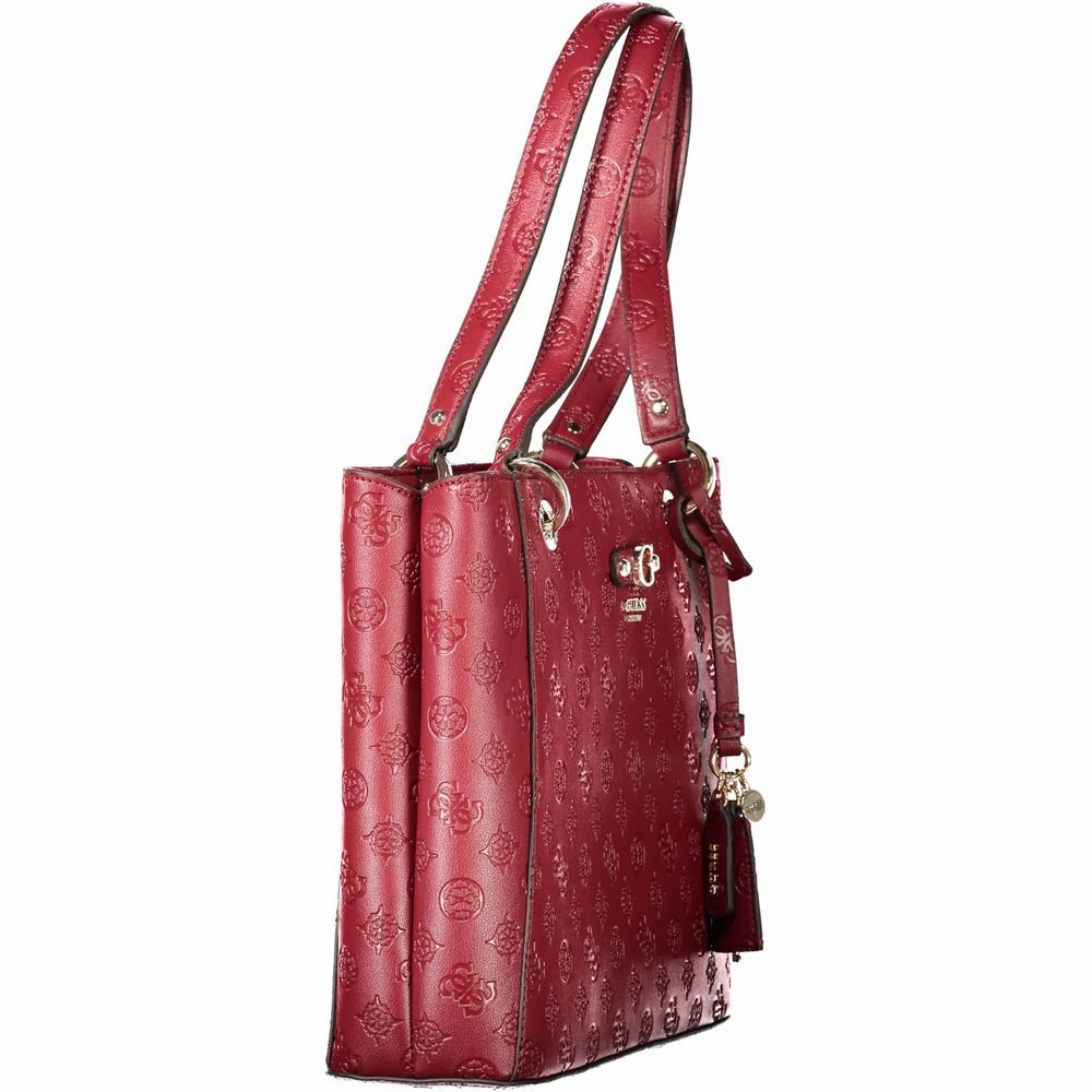 Guess Jeans Red Polyethylene Women Handbag