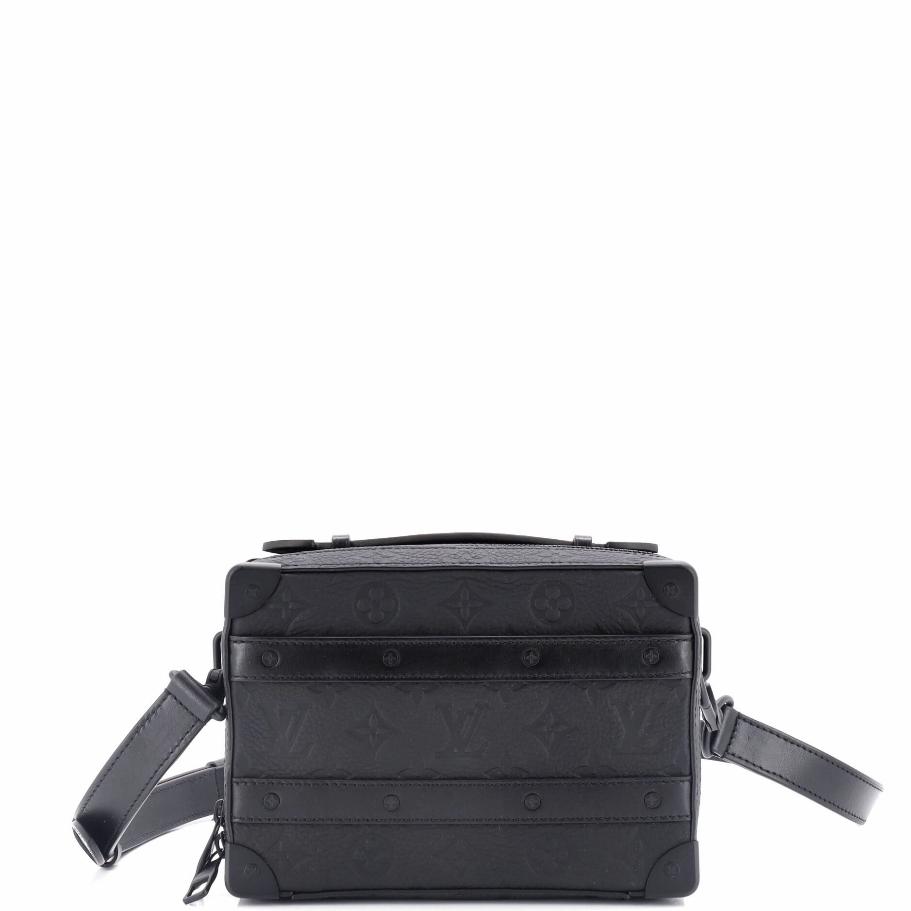 Handle Soft Trunk Bag Monogram Taurillon Leather