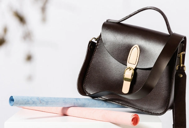 Handmade Genuine Leather Handbag Bag Crossbody Bag Shoulder Bag Purse For Women