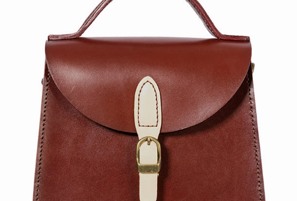 Handmade Genuine Leather Handbag Bag Crossbody Bag Shoulder Bag Purse For Women