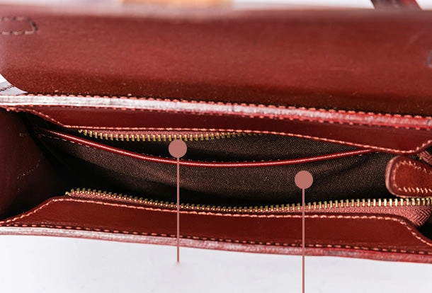 Handmade Genuine Leather Handbag Bag Crossbody Bag Shoulder Bag Purse For Women